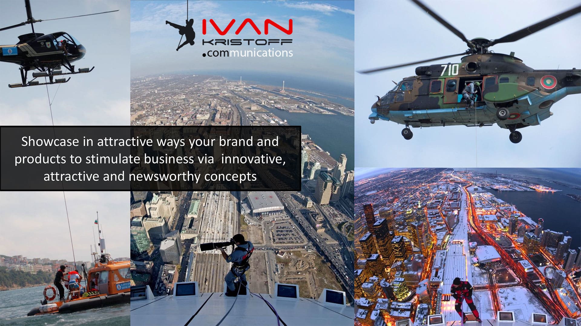 showcase of helicopter rescue opeations