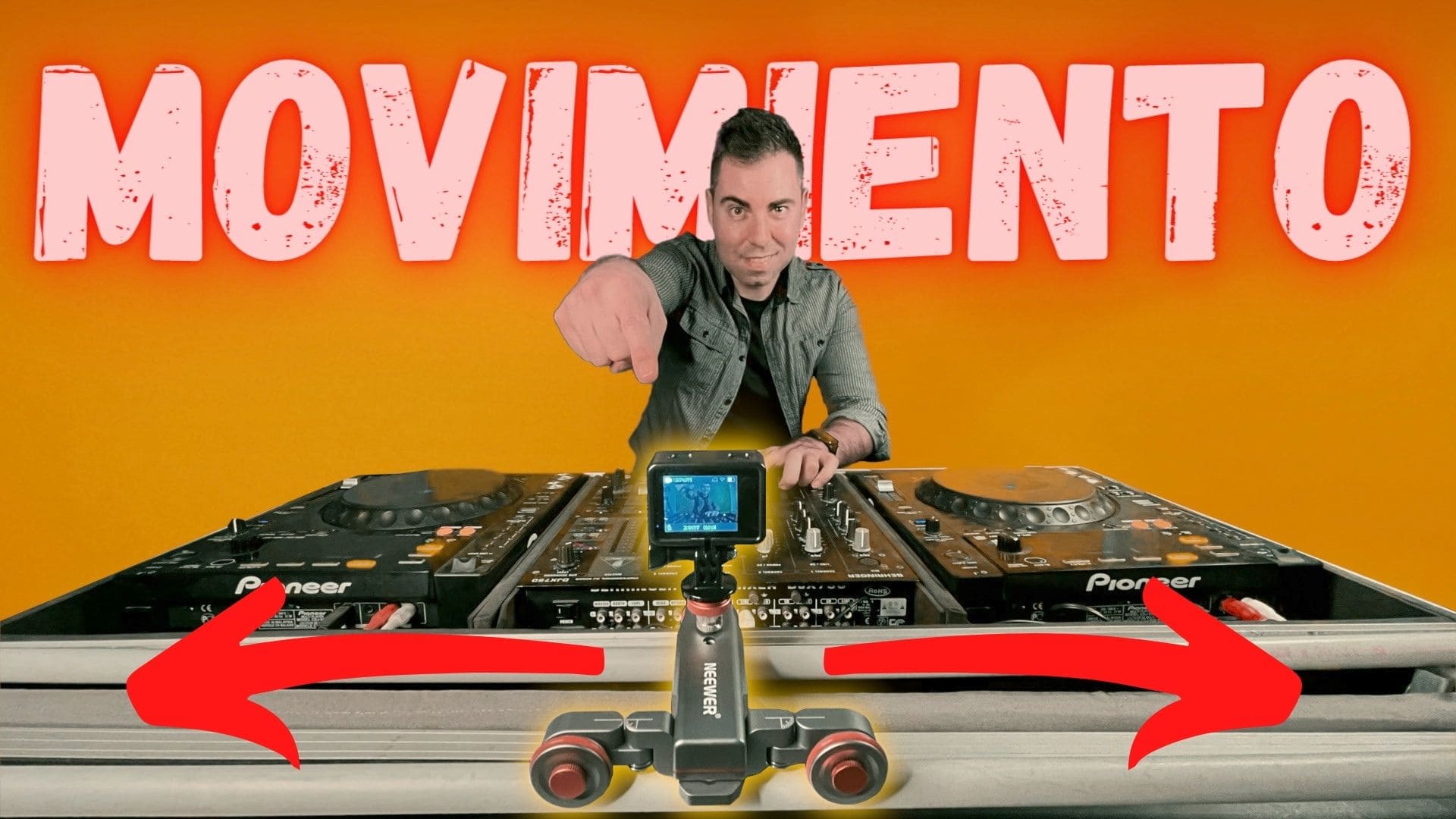 Slider de cámara Autodolly de Neewer