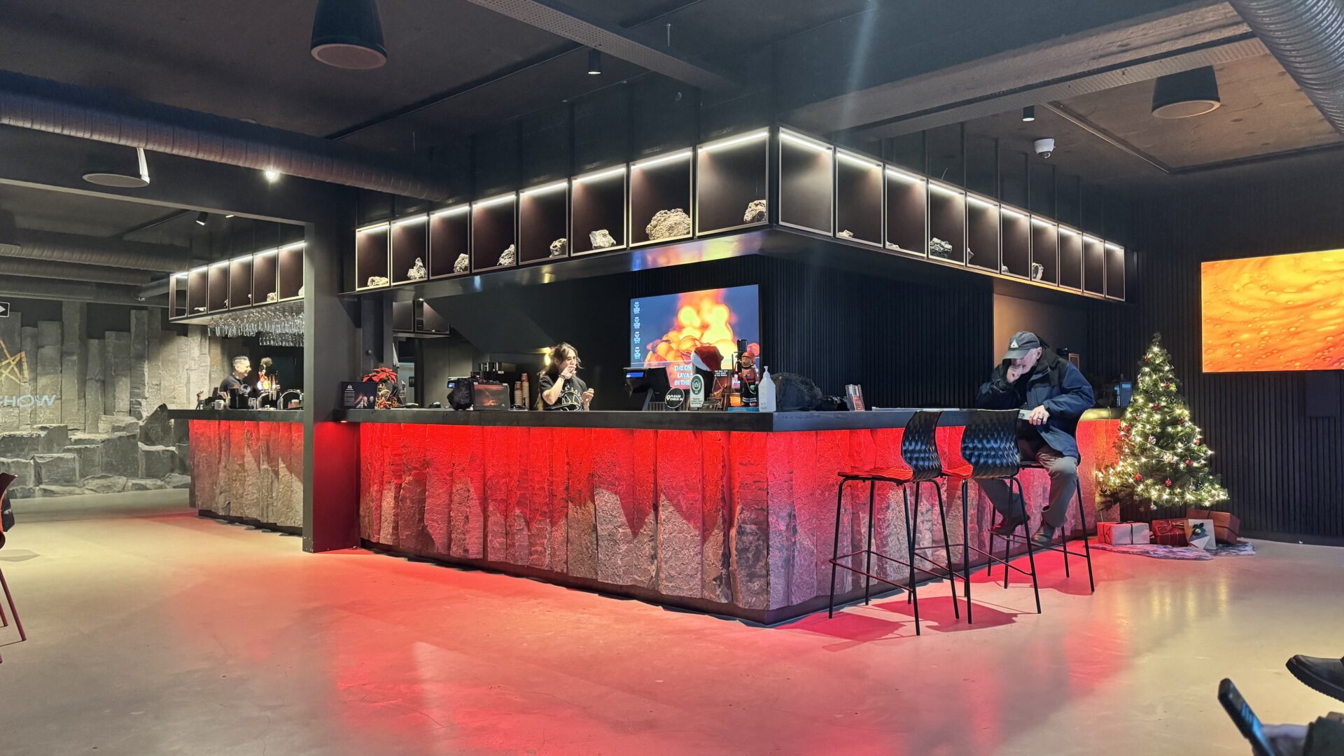 Icelandic Lava Show in Reykjavik Bar and Lobby