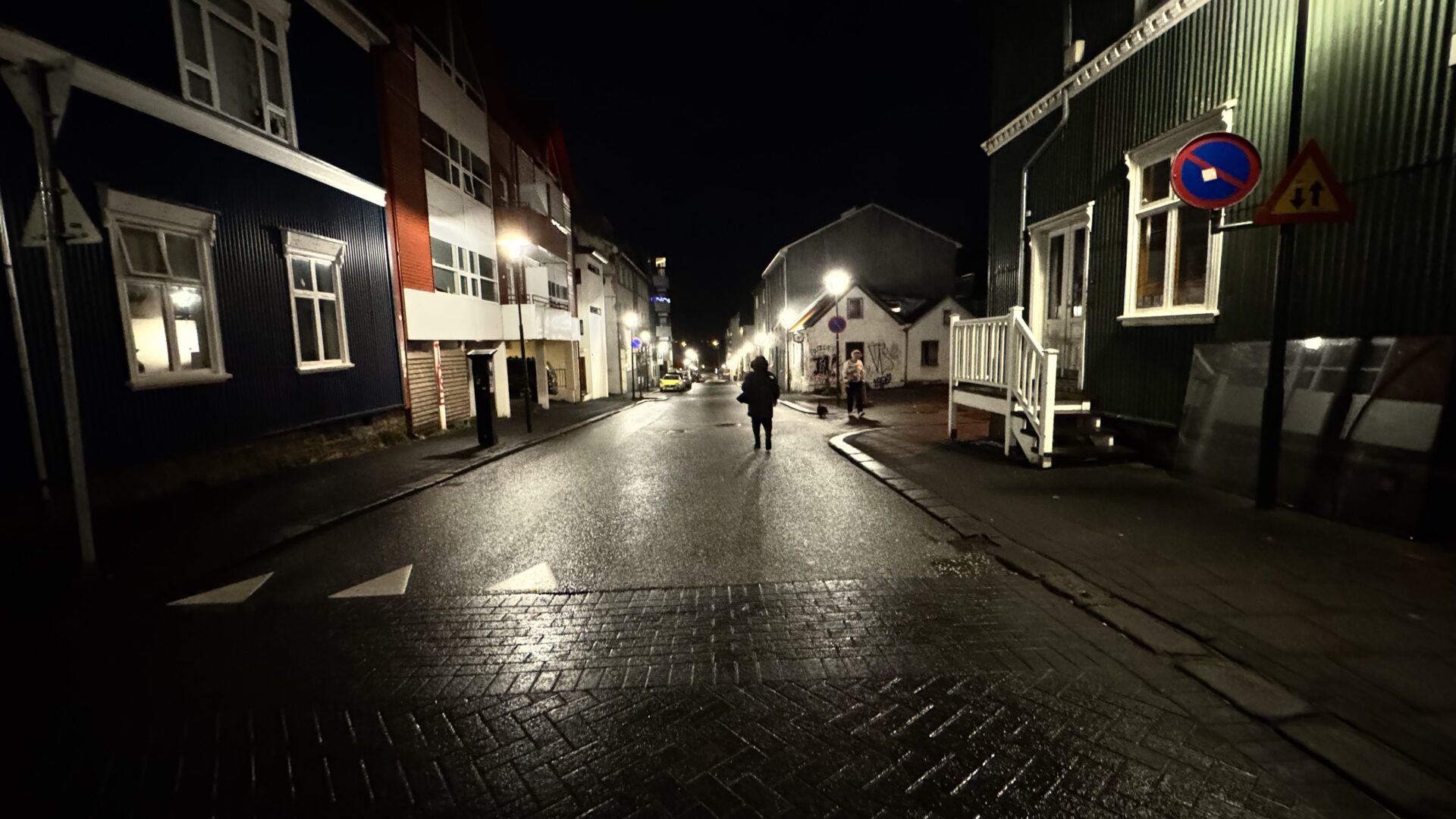 Winter in Iceland Morning 
Streets of Reykjavik