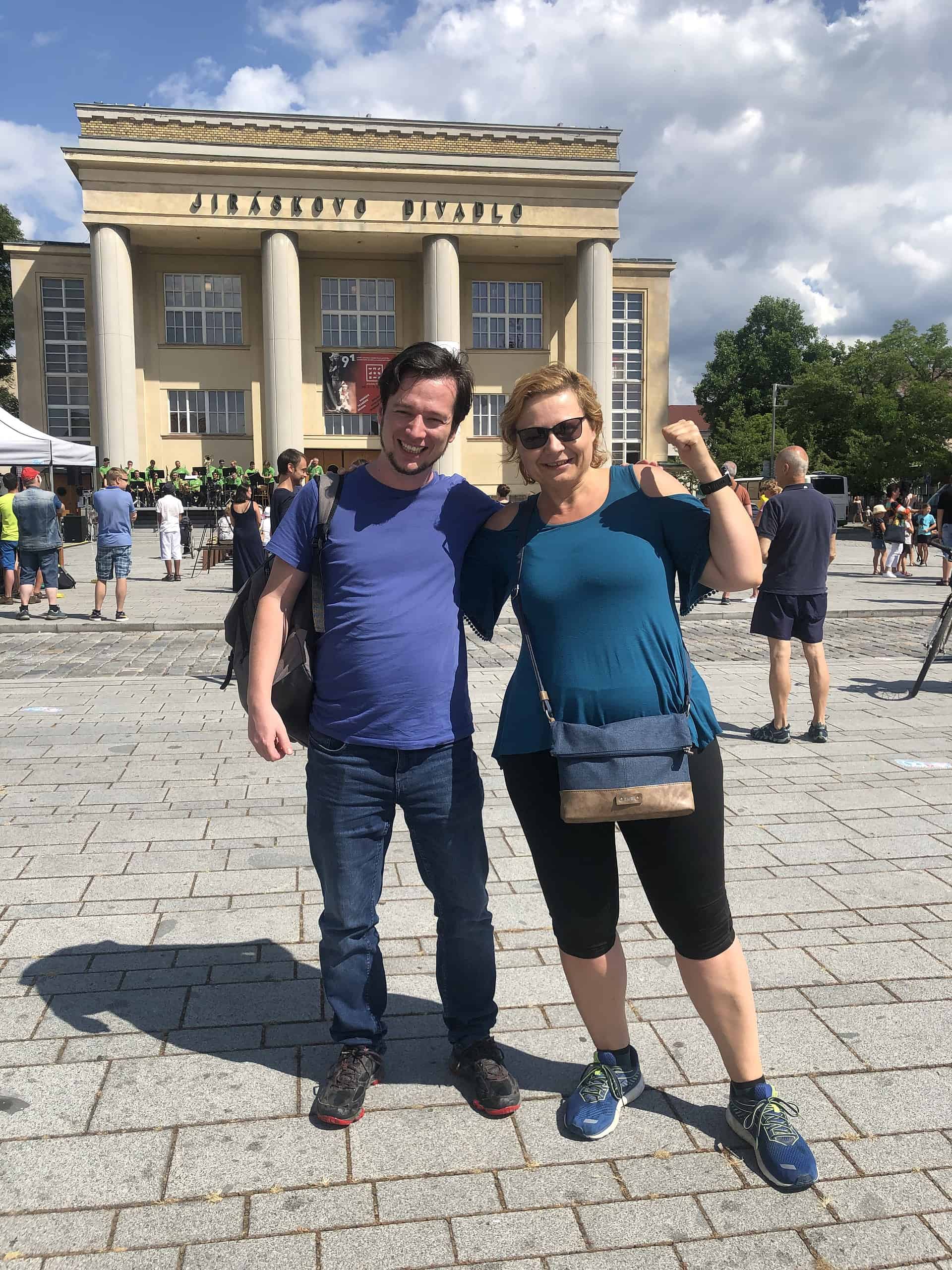 Klára Sottnerová na festivalu Jiráskův Hronov 2021