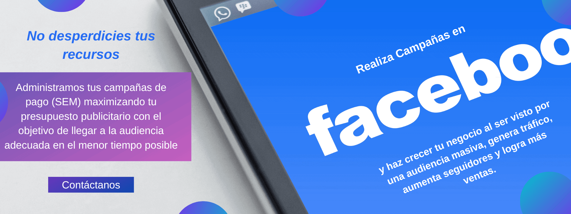 campañas en facebook