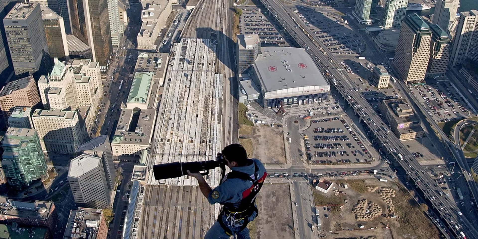 World's First Rope Access above 500m.