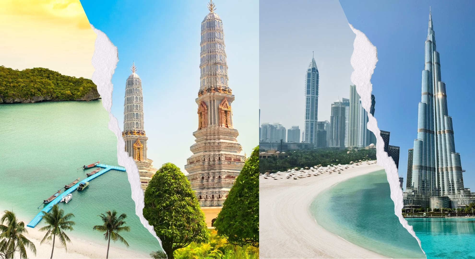 Dubai vs Thailand VIP group experiences