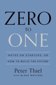 zero to one by peter thiel