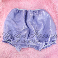 Ania's Sissy Lilac Satin full cut Bloomers tap pants super shiny wetlook panties sz L/XL