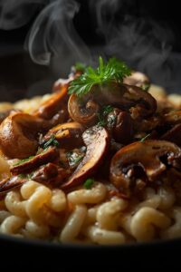 17 Easy Date Night Ideas That Bring You Closer 11 closeup image of mushroom risotto,