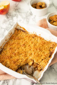 Crumble di mele bimby