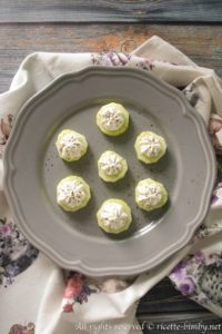 Cetrioli ripieni di ricotta bimby