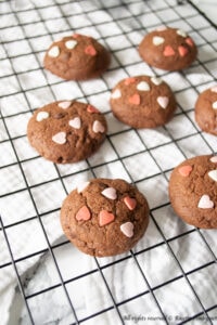 Biscotti al cioccolato di San Valentino bimby