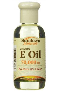 sundown naturals vitamin e oil