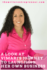 A look at Vimari's journey to launching her own business