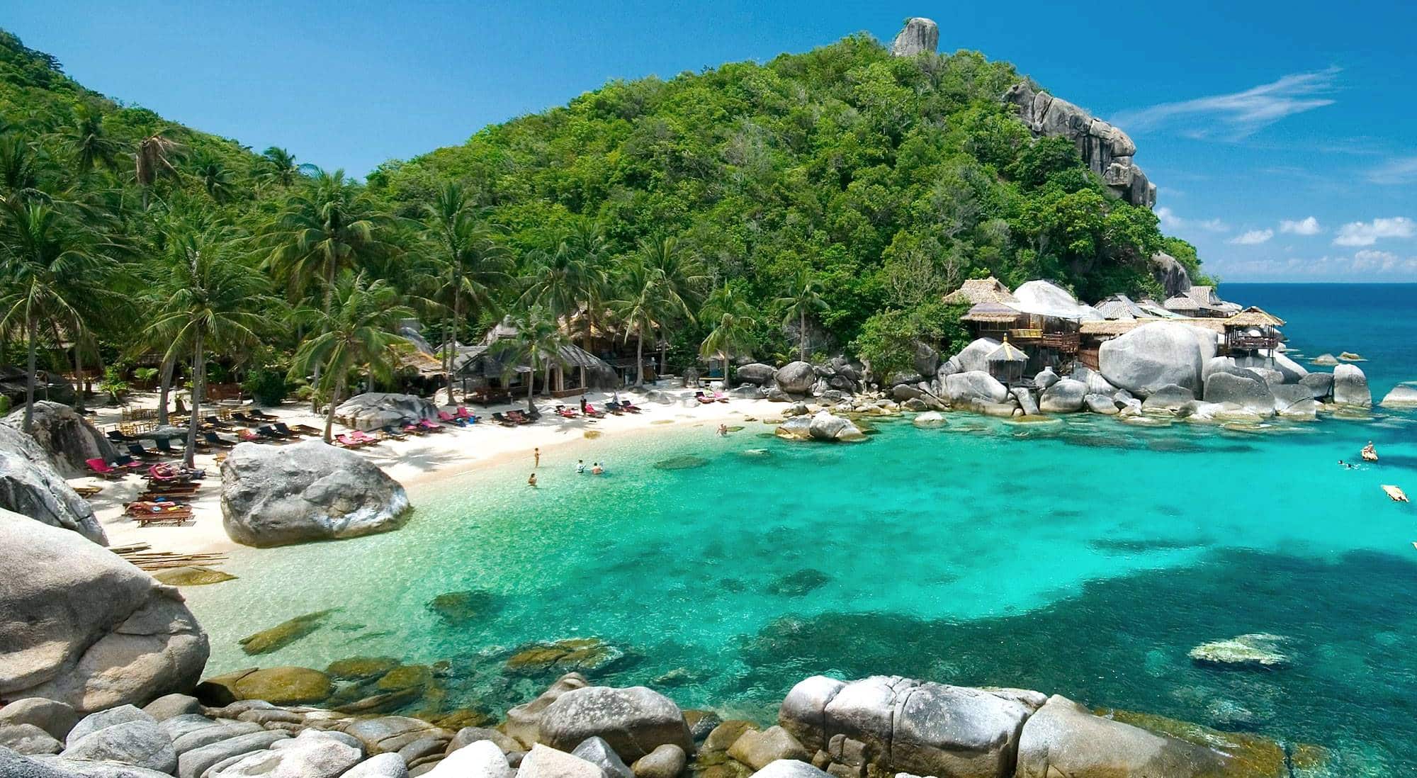 Tajland, Party ostrvo Ko Phangan, Bangkok