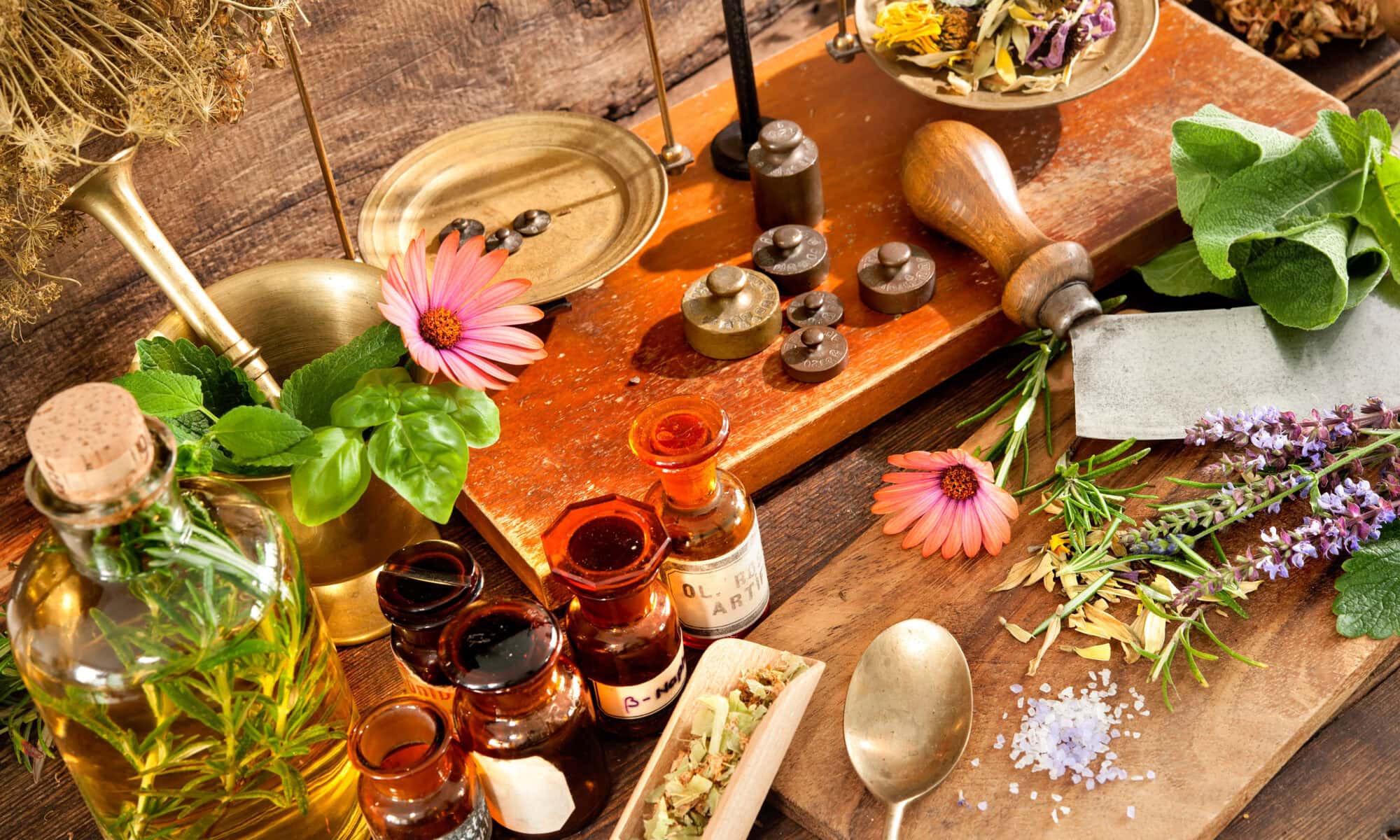 Naturopathie et réflexologie outils