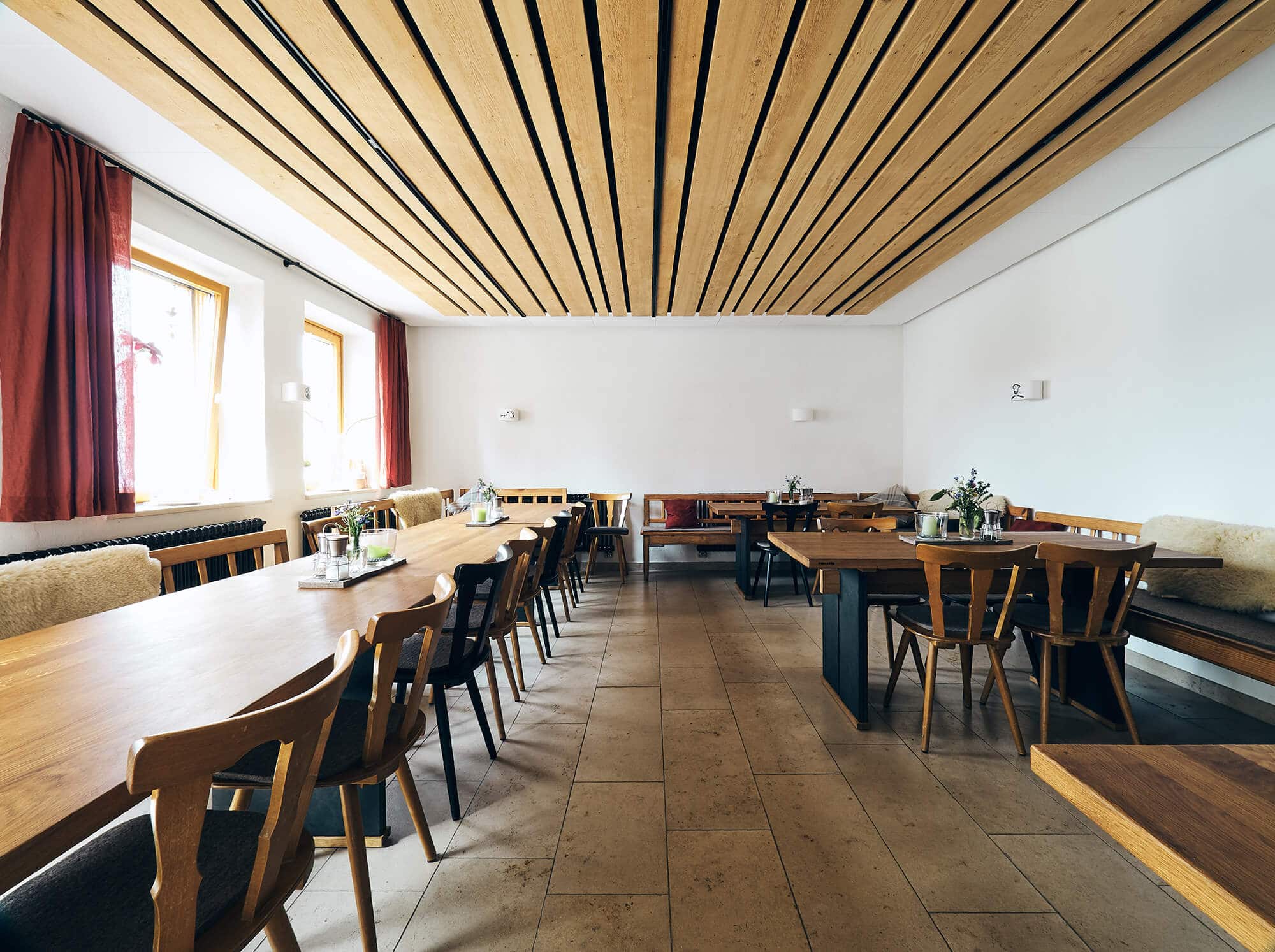 Feiern im Bio-Restaurant Fetz