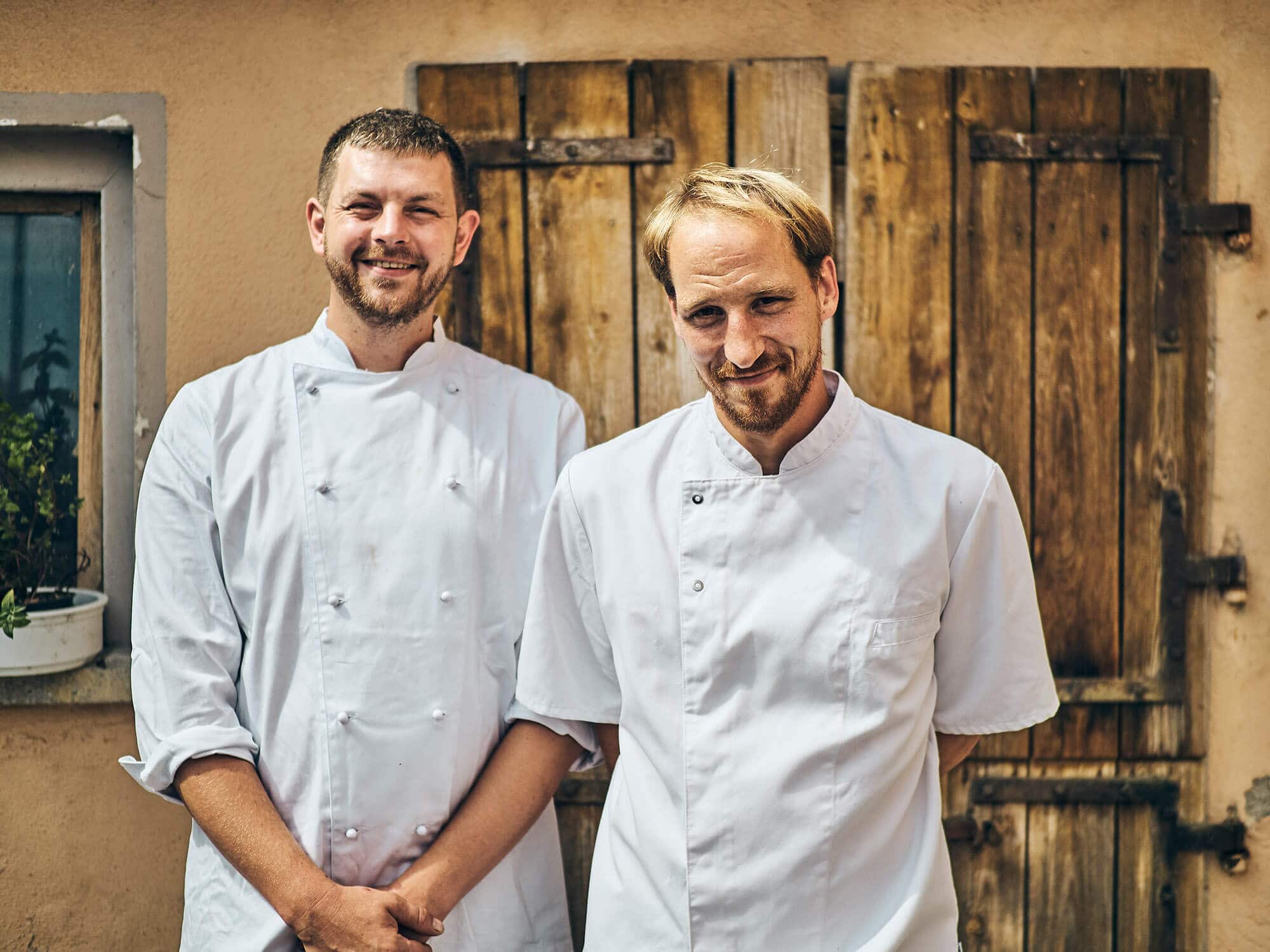 Johannes Fetz und Jan Buchholz – Team vom Bio-Gasthaus Fetz Johannes Fetz und Jan Buchholz – Team vom Bio-Gasthaus Fetz