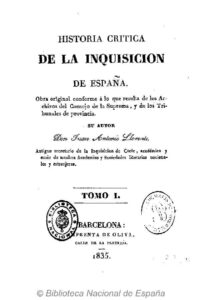 Historia crítica de la inquisición española