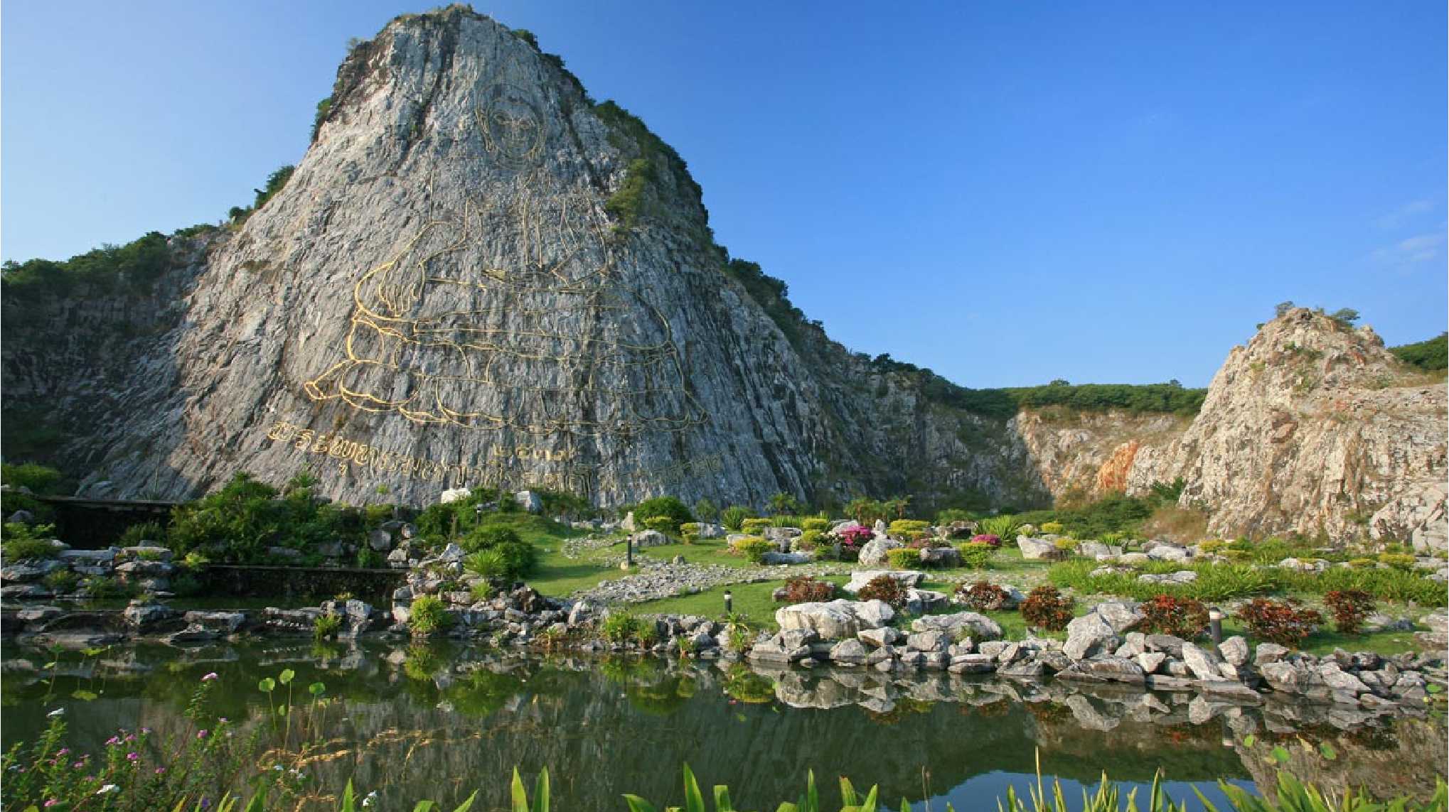 Laser Buddha Mountain