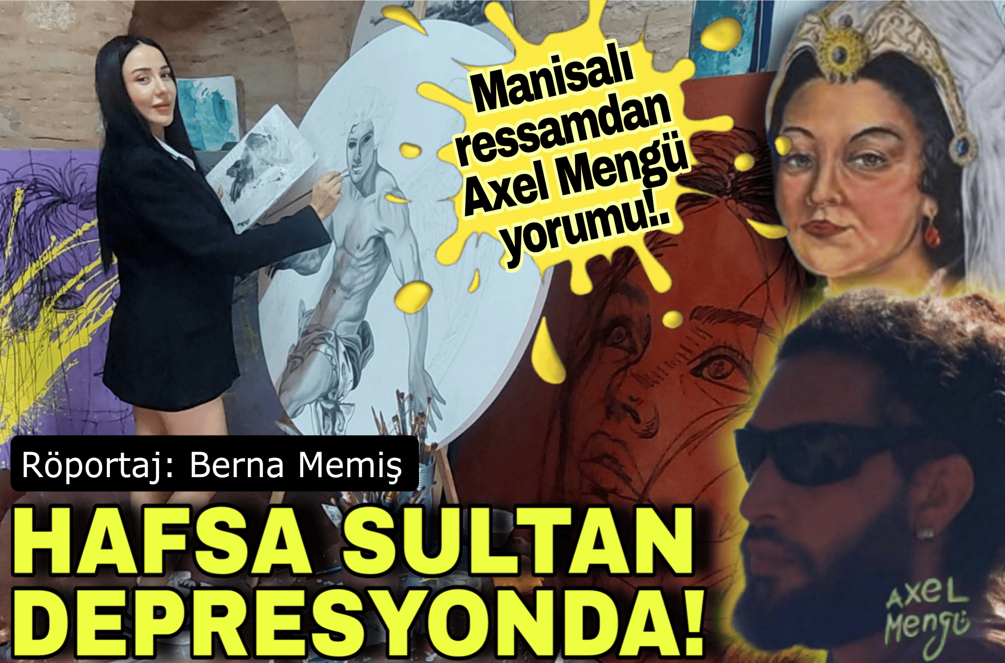 Manisalı Ressam Coşkun’dan, Büyükşehir Belediyesi’ne sitem!