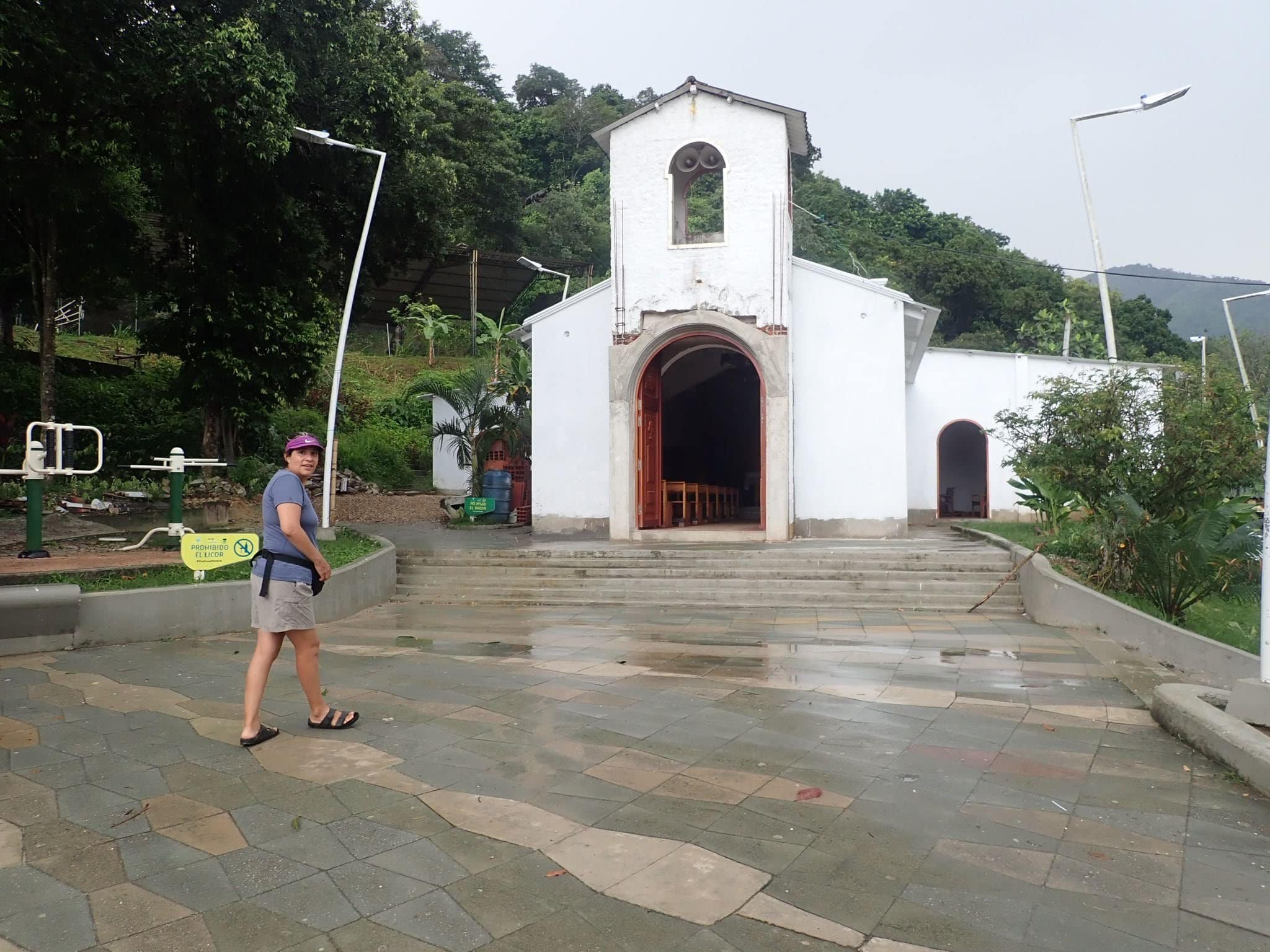 Church in Minca, Colombia