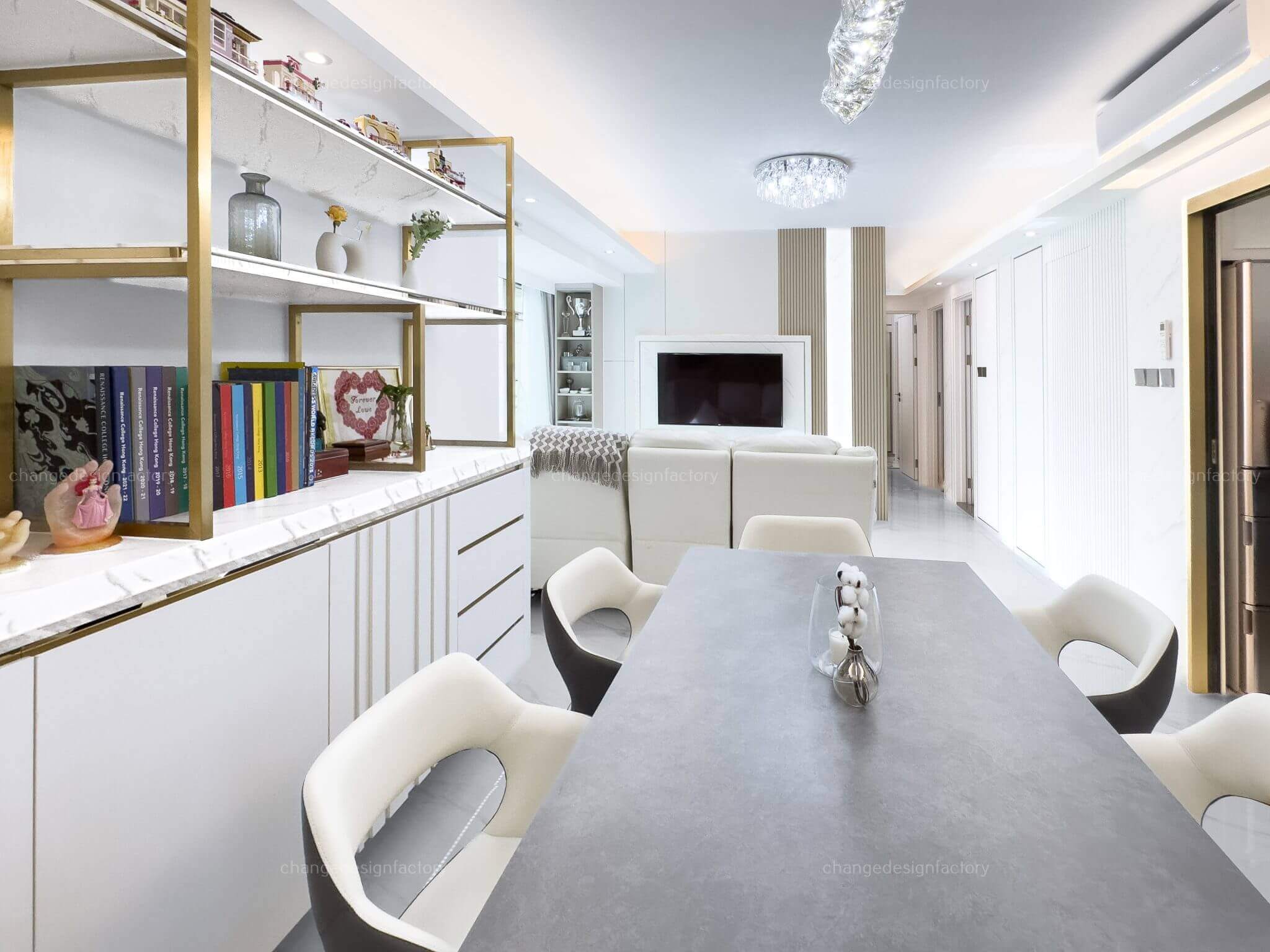 Change Design Factory 傢俬廠 碧堤半島 Bellagio 818 sq.ft