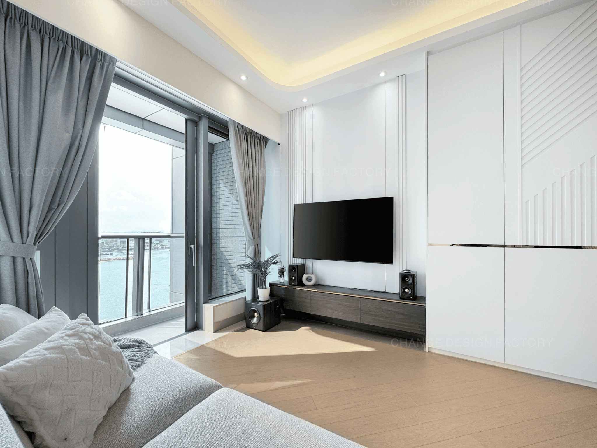 Change Design Factory 傢俬廠 新樓單位傢俬設計-南昌Grand Victoria 維港匯 傢私廠 訂造傢俬