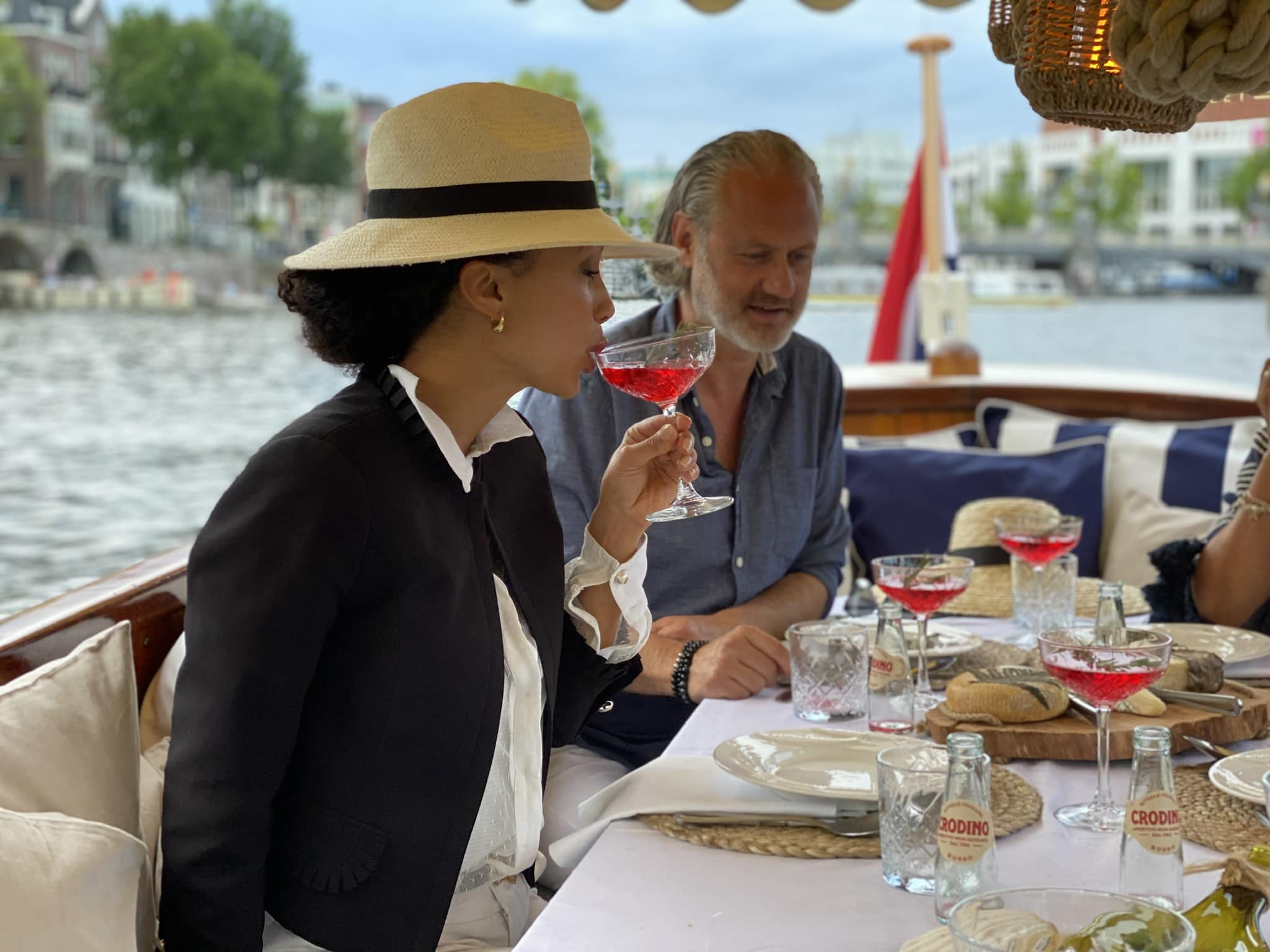 cocktail canal cruise Amsterdam