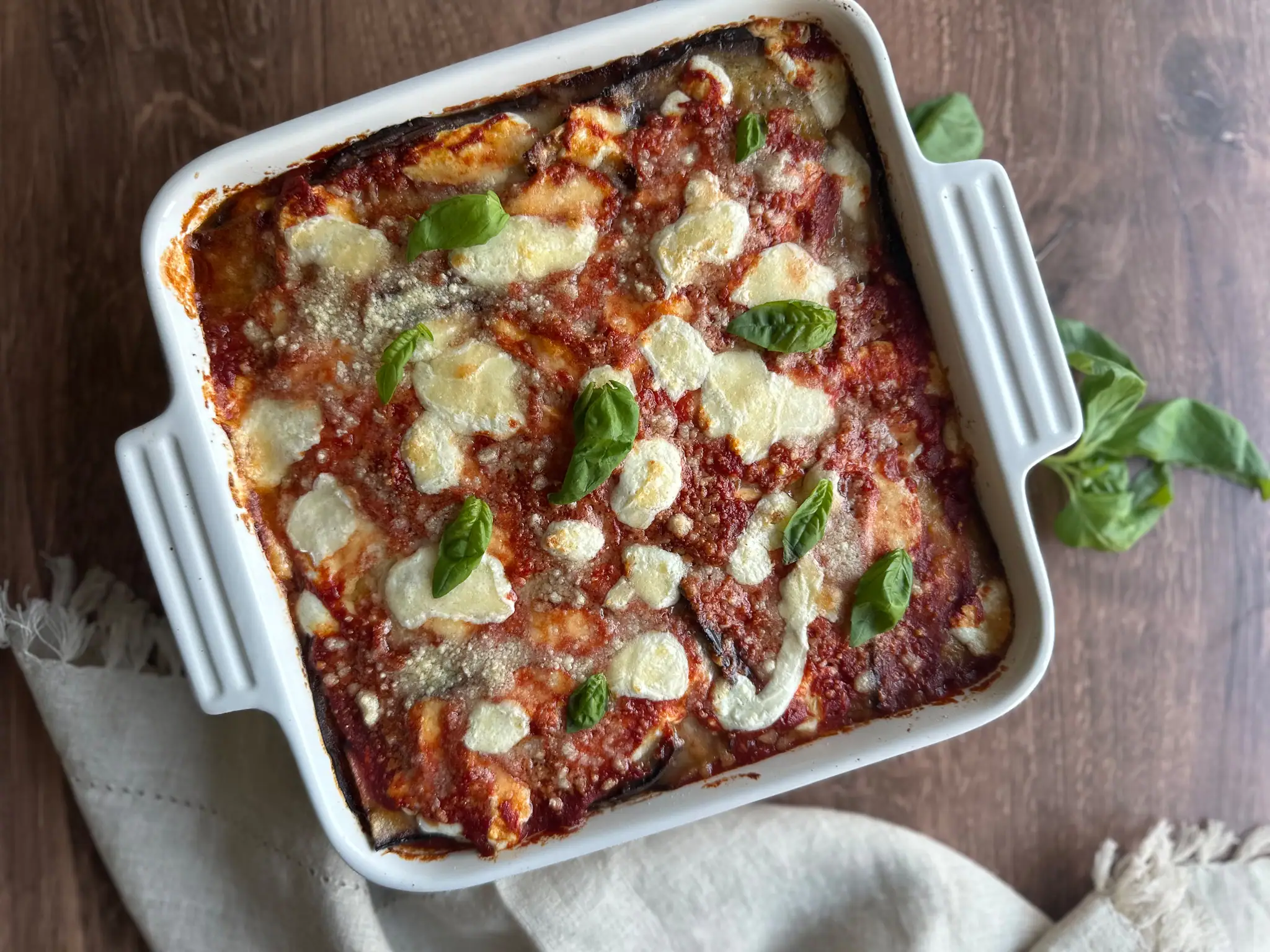 Traditional Eggplant Parmesan (Parmigiana di Melanzane)