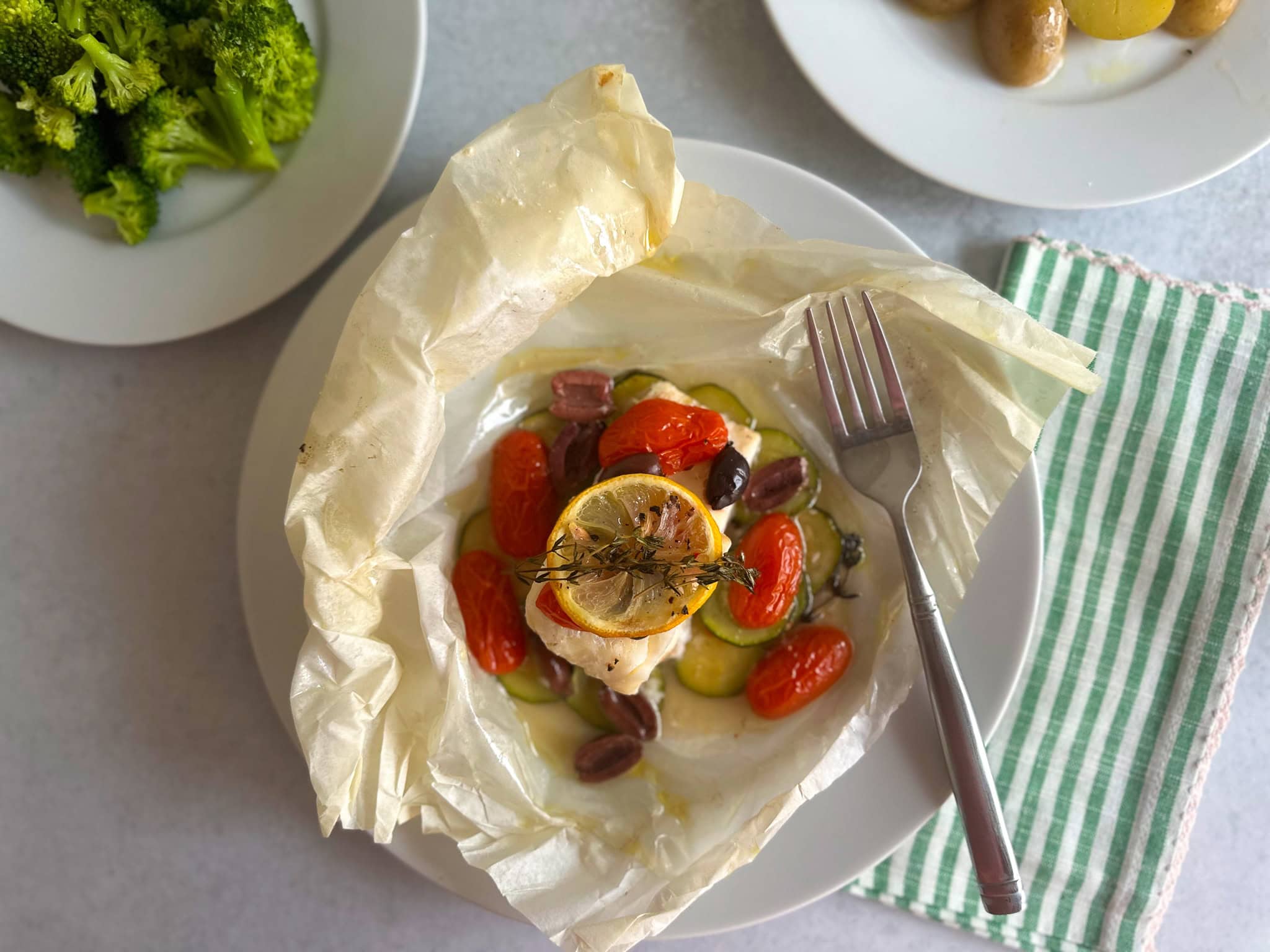 Cod en Papillote (Merluzzo al Cartoccio) – Easy Italian Baked Fish ...