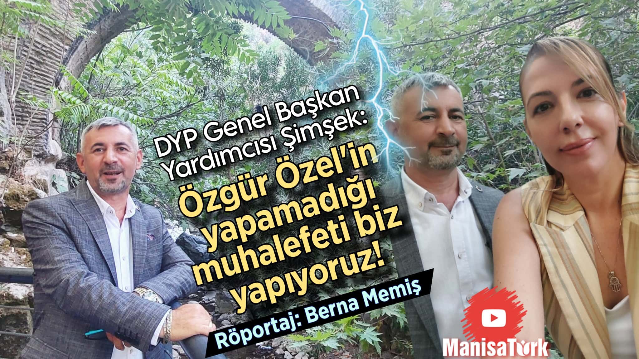 Şimşek: Özgür Özel’in yapamadığı muhalefeti biz yapıyoruz!