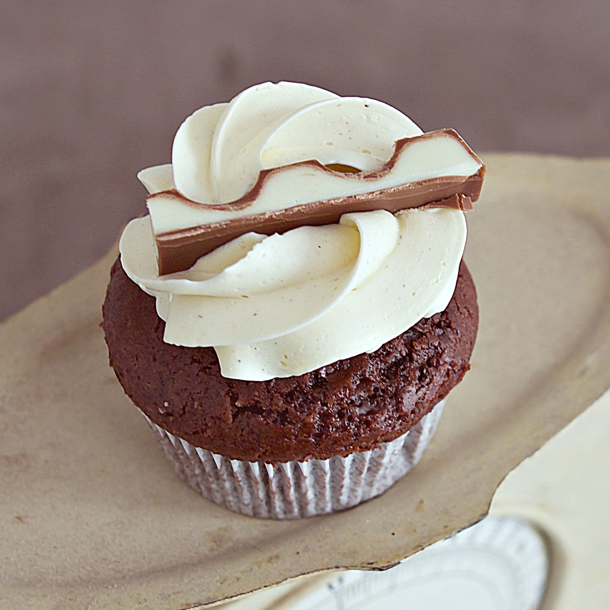 Cupcake Kinderschokolade Schokolade Milchcreme Riegel Mademoiselle Cupcake Magdeburg