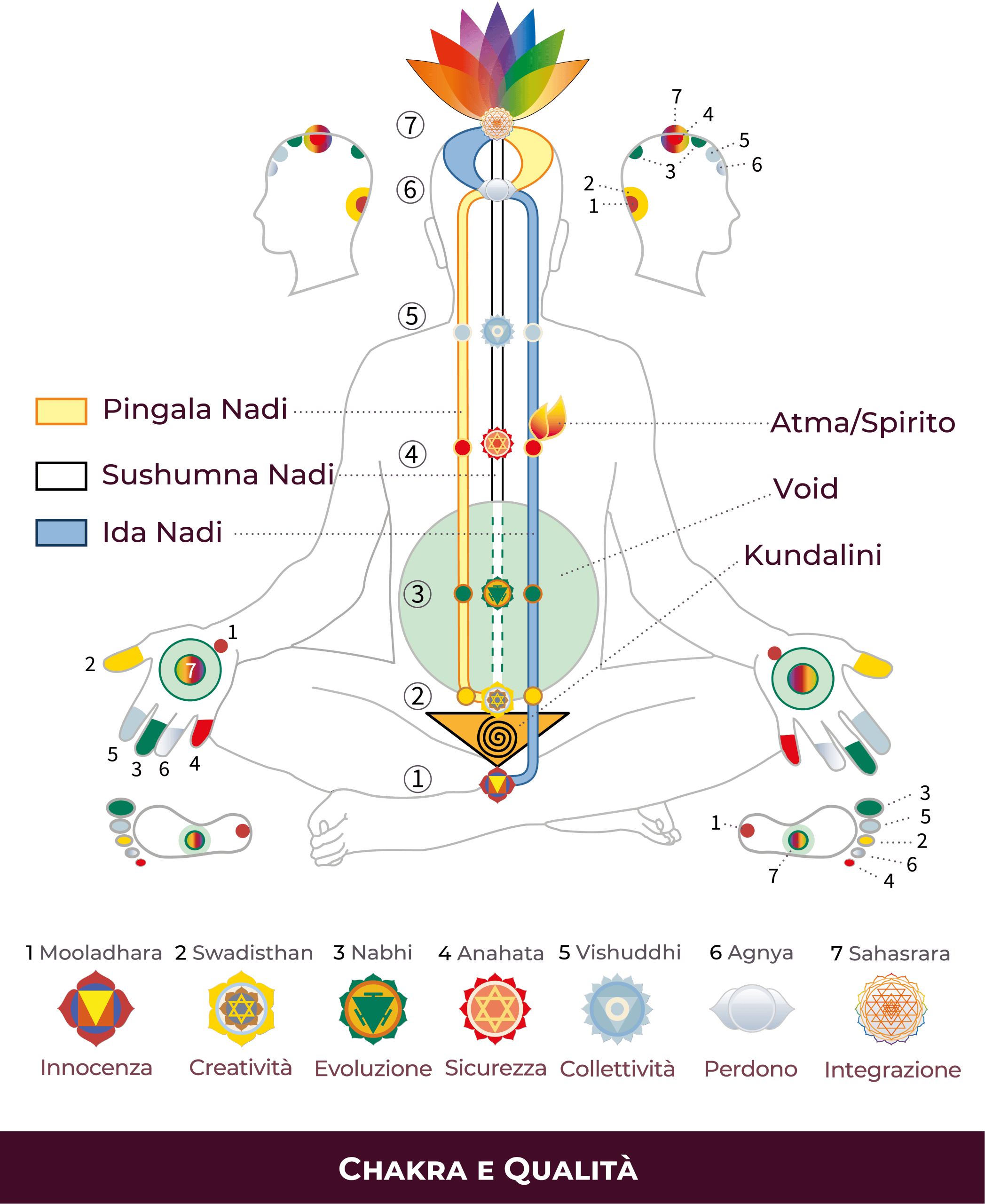 IT-Chakras & Qualities