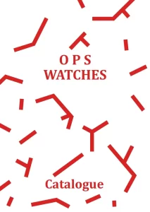 catálogo de relojes ops