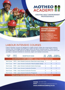 Labour Intensive Courses