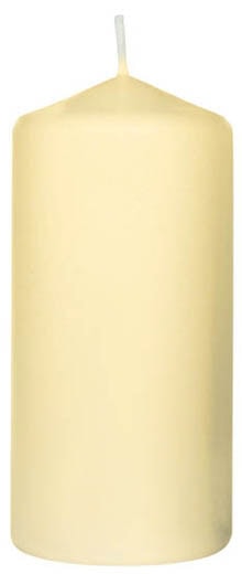 Duni Champagne Block Candles (6 x 10)
