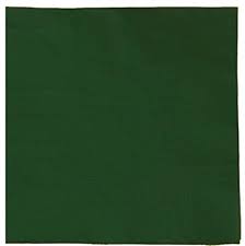 2593 40cm 3ply Dark Green Napkins (x1000)