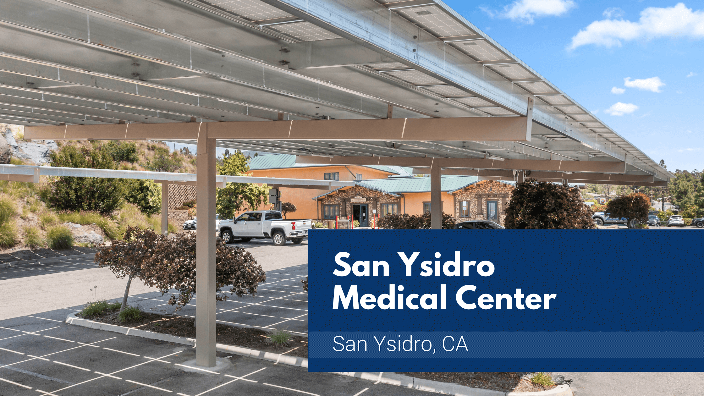 San Ysidro Medical Center Solar Carport