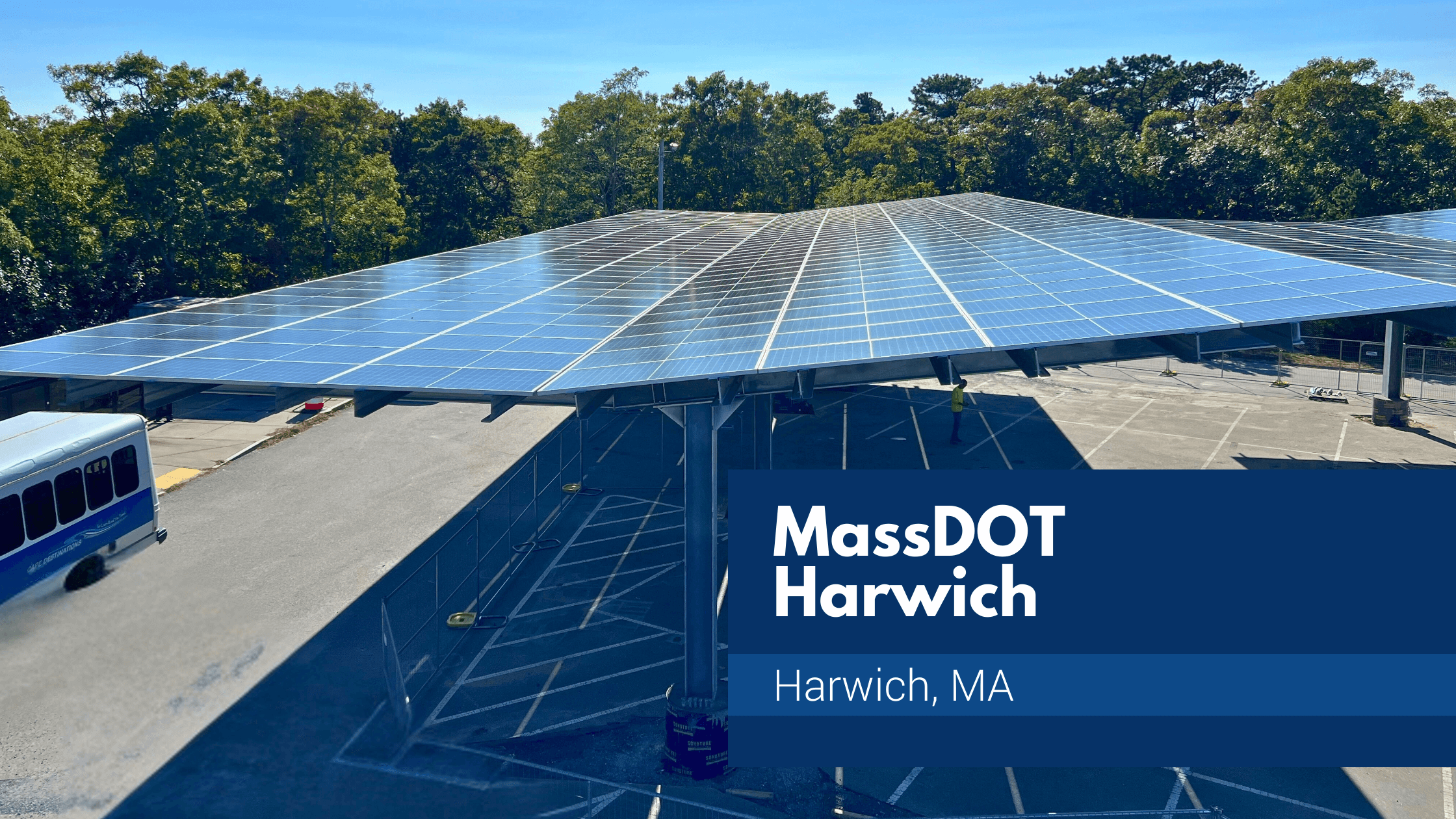 MassDot Harwich Solar Carport