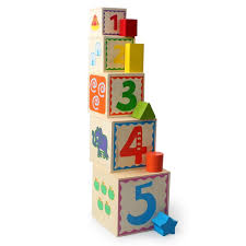 Torre Apilable 5 Cubos