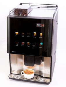 Vitro X3 coffee machine with cup