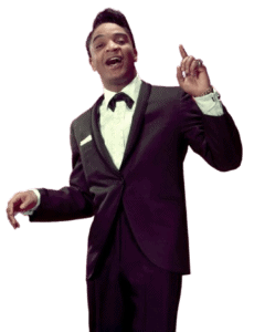 Jackie Wilson in tuxedo