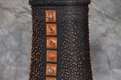 Nanette Wood - Copper Tower with Lid
