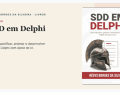 Representação conceitual de especificação, código Delphi, testes e inteligência artificial conectados por rastreabilidade