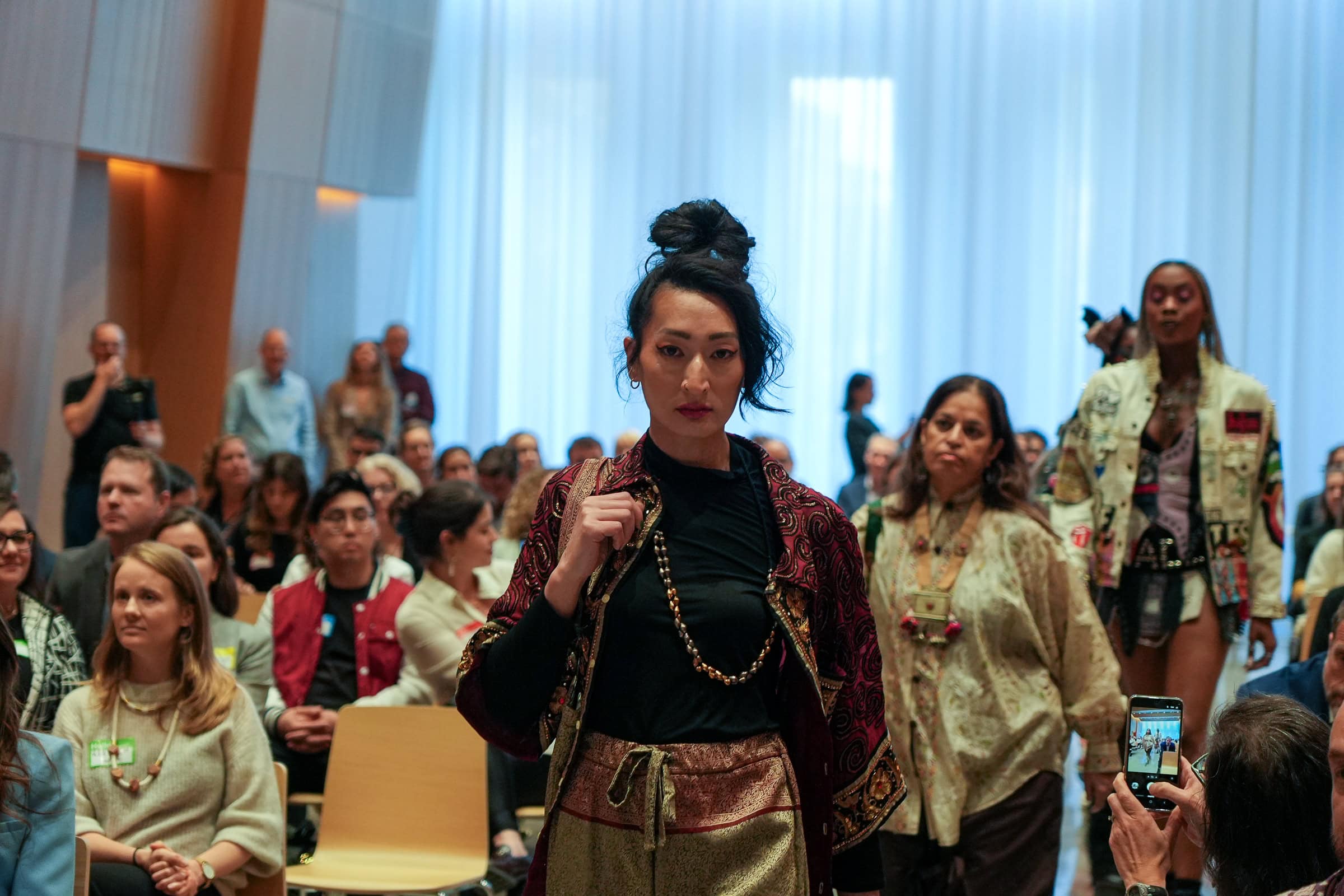 Solar punk fashion show at Toronto Climate Week