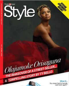 nigerian breadseller becomes a model