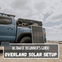 Overland Solar Setup