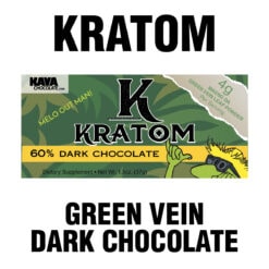 DARK CHOCOLATE SEA SALT MAENG DA GREEN VEIN Kratom Chocolate Bars | Box of 15
