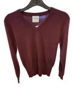 Woodhey V Neck Girls Jumper