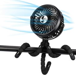 TAECCL Battery Operated Fan with Flexible Tripod Legs