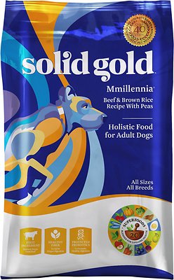 Solid Gold Holistic Wholegrain Dog Food with Superfoods, Dry and Wet